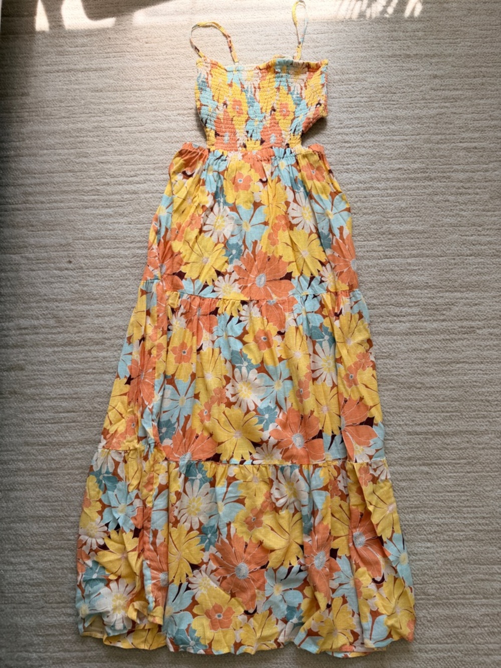 RipCurl sunrise session floral strapless sundress - Picture 11 of 12